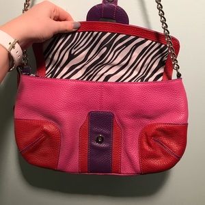 UNIQUE Maxx New York Bag - Pink, Red, Purple